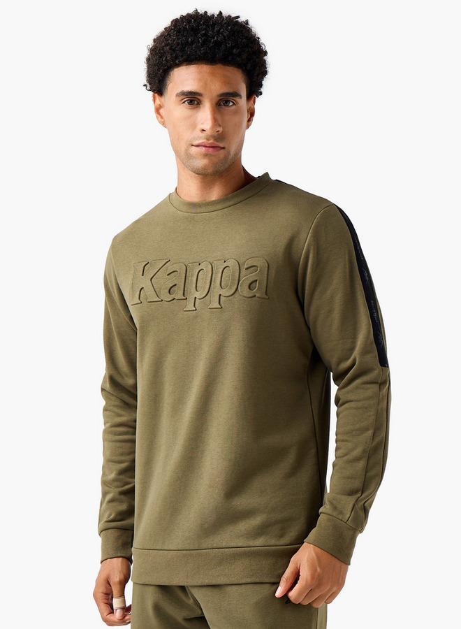 Kappa Men Regular Fit Logo Embossed Sweatshirt - Image 1