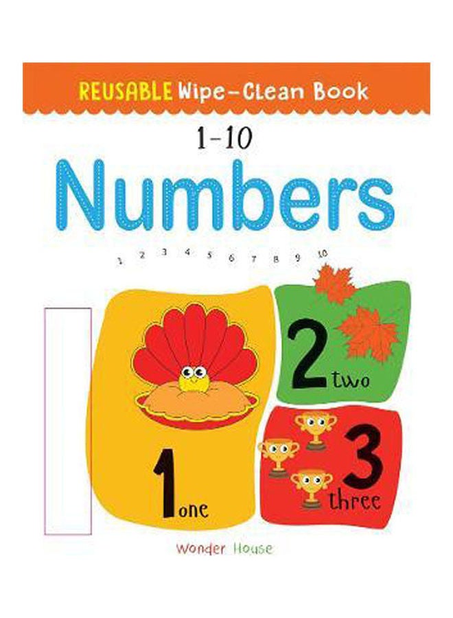 Wipe And Clean Book 1-10 Numbers