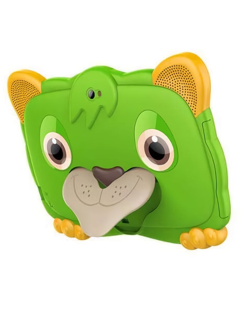 AROAQ XN36 Children Tablet, 2 In 1 Portable Learning Pad, 4G Lightweight Wifi Kids Tablet PC, Safe Large HD Display Durable Gaming Tablet For Boys Girls, (1pc, Green) - Image 1