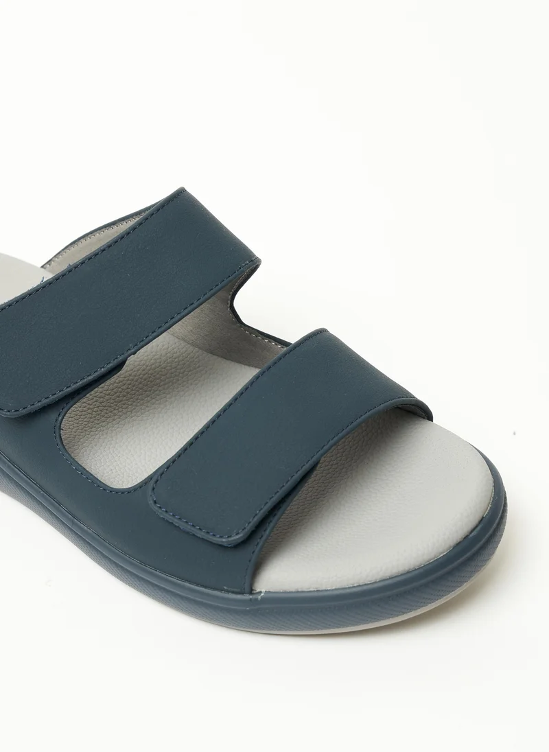 Geoomnii NAVY Geoomnii Mens Arabic Sandals Navy for Men | Best Price UAE