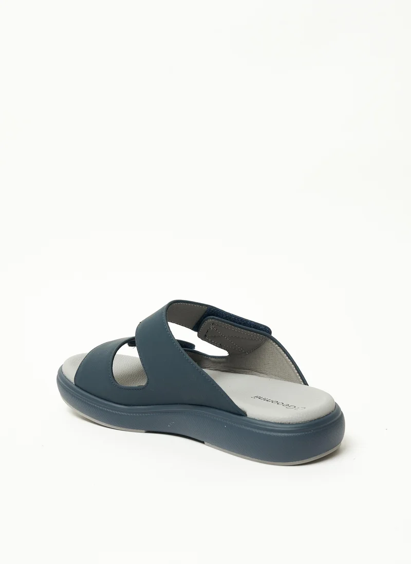 Geoomnii NAVY Geoomnii Mens Arabic Sandals Navy for Men | Best Price UAE