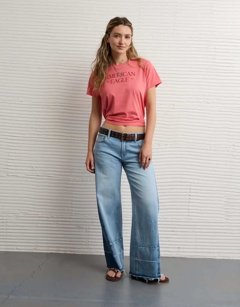 American Eagle  AE Everyday Graphic T-Shirt for Women | Best Price UAE