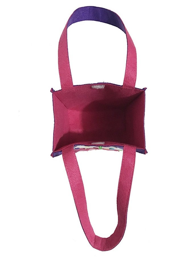 Li'll Pumpkins™ Purple Cupcake Felt tote - Image 3