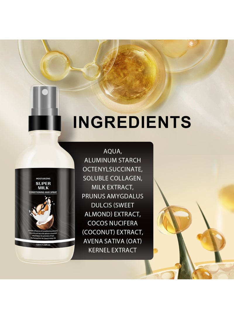 jalan Almond, Coconut and Oatmeal Triple Nourishing Hair Care Essential Oil - 120ml, Desert Grade Repair formula, smooth, anti-frizz, resistant to wind, sand and dryness, suitable for both men and women - Image 5