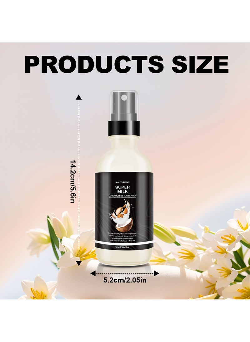 jalan Almond, Coconut and Oatmeal Triple Nourishing Hair Care Essential Oil - 120ml, Desert Grade Repair formula, smooth, anti-frizz, resistant to wind, sand and dryness, suitable for both men and women - Image 2