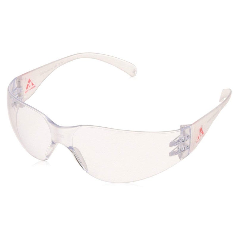 Karam ES001 Safety Goggles with Clear Lens | Lightweight, Scratch & Impact Resistant | Safety Glasses for Multipurpose Use for Pollution, Dust, Riding & Construction Work | PACK OF 5 - Image 3
