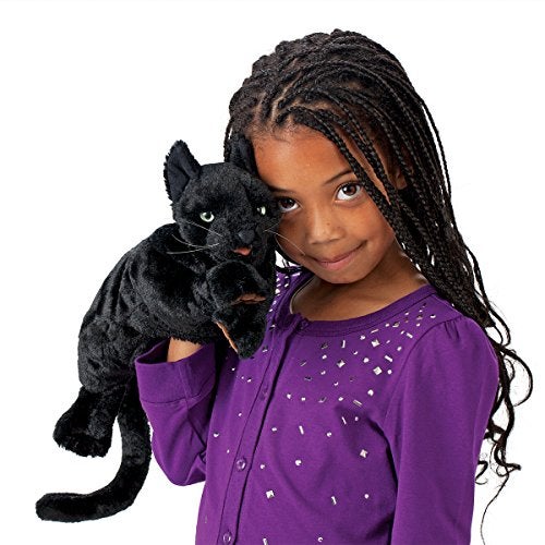Folkmanis Black Cat Hand Puppet, 1 EA - Image 3