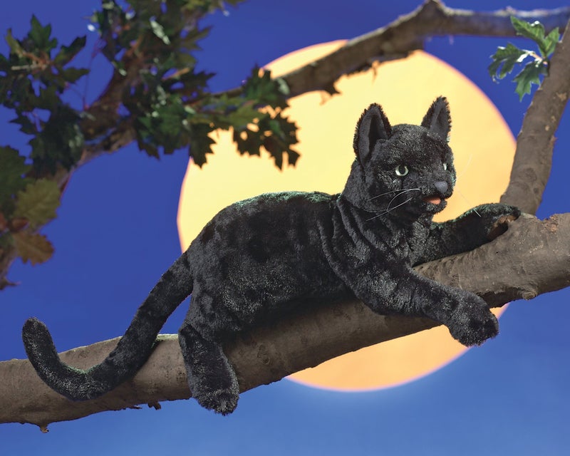 Folkmanis Black Cat Hand Puppet, 1 EA - Image 4
