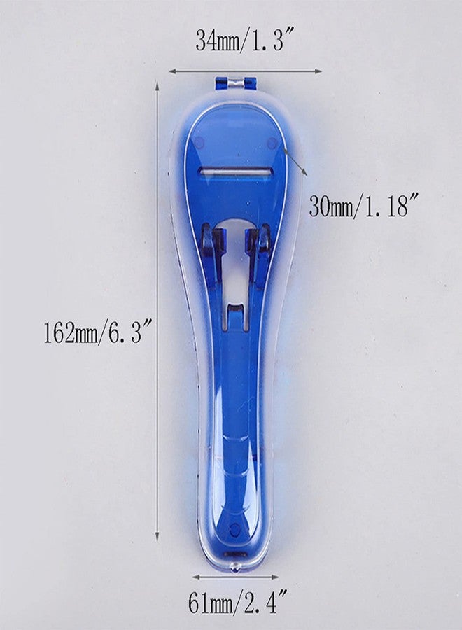 LinMei 2PCS Razor Case Compatible with Gillette Fusion Proglide Fusion Manual Razor Travel Protector Case (Blue+Grey) - Image 2