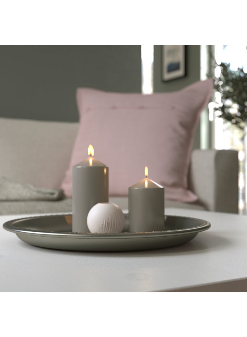 Candle Dish Grey 34 Cm - Image 3
