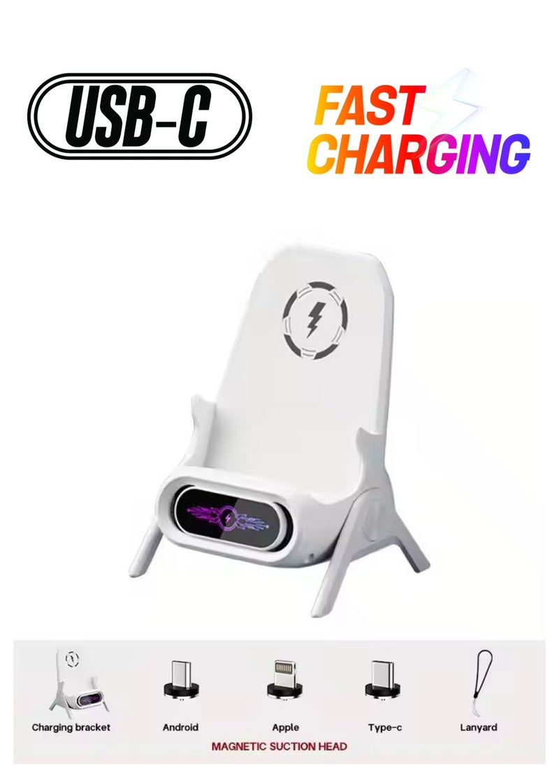 MHD Mobile Bracket Stand -Type Small Chair Wireless Charger  - Image 1