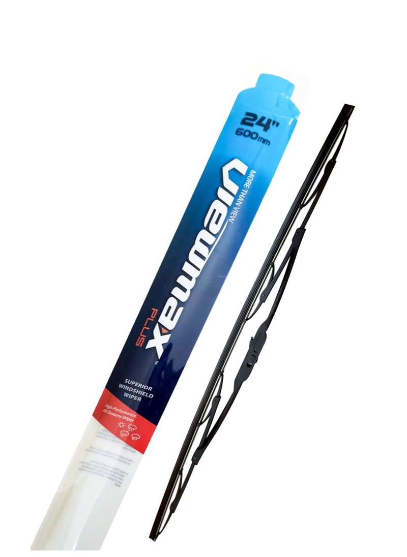 Viewmax Windshield Car Wiper Blades, Powerful Performance Conventional Wiper Blades - VIEW MAX - (24" 600mm)  - Image 4