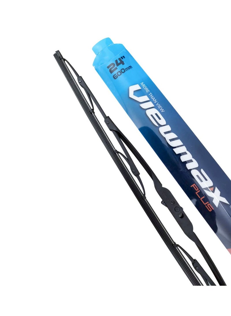 Viewmax Windshield Car Wiper Blades, Powerful Performance Conventional Wiper Blades - VIEW MAX - (24" 600mm)  - Image 3