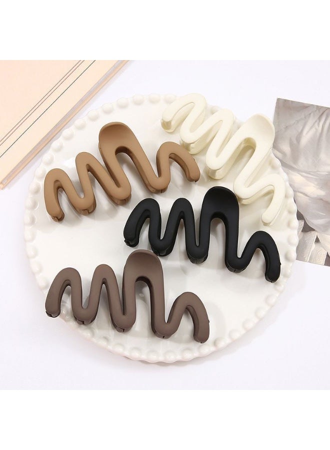 2 قطع توكة وقفاش شعر زجزاج – ألوان عصريه مميزه - Image 2