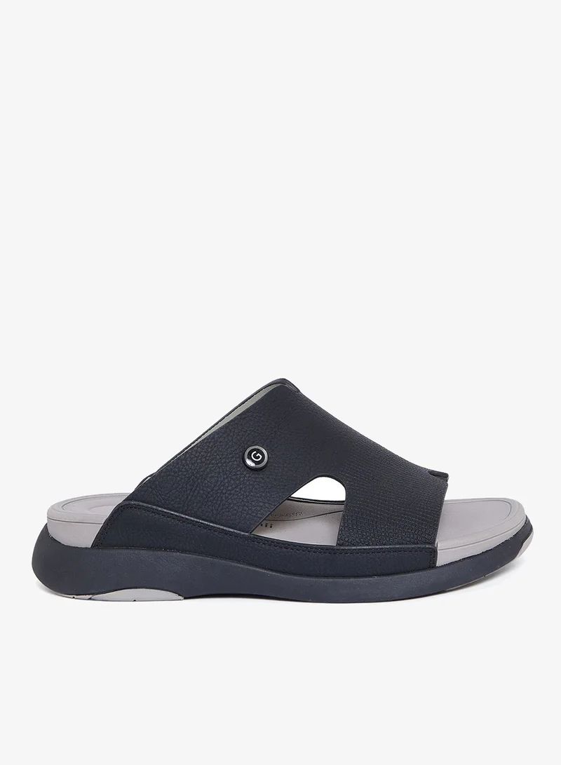 جيومني صنادل عربية مريحة للرجال – صنادل كلاسيكية مفتوحة الأصابع مع سرير مبطن للارتداء اليومي