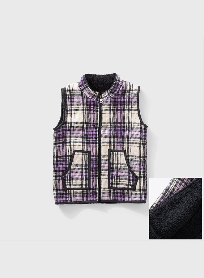 اون كيدز فيست وجهين للبنات الأطفال (مبطن فرو) - Image 2