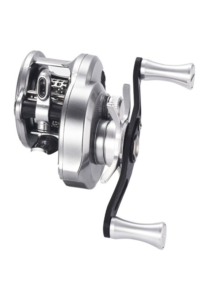 Lizard Fishing Reel Casting Reel Baitcaster 7.6:1 High Speed Reel with Magnetic Brake for Left Hand - Image 1