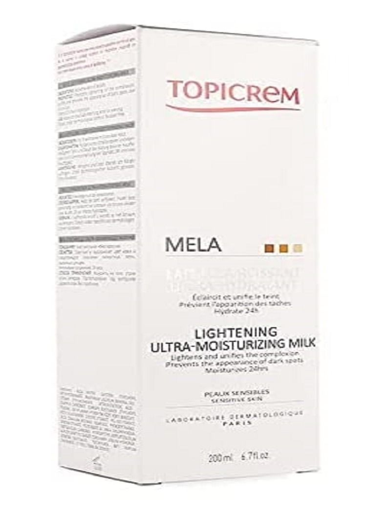 Topicrem Mela Lightening Ultra Hydrate Milk 200ml - Image 2