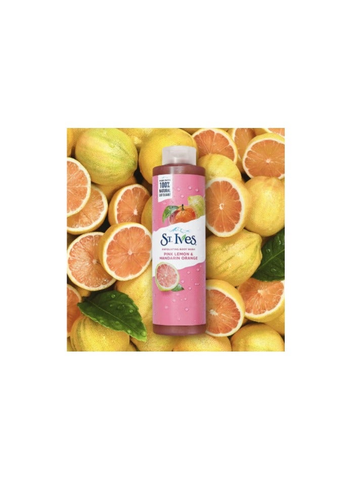 St. lves St. Ives Pink Lemon & Mandarin Orange Body Wash 650ml - Image 3