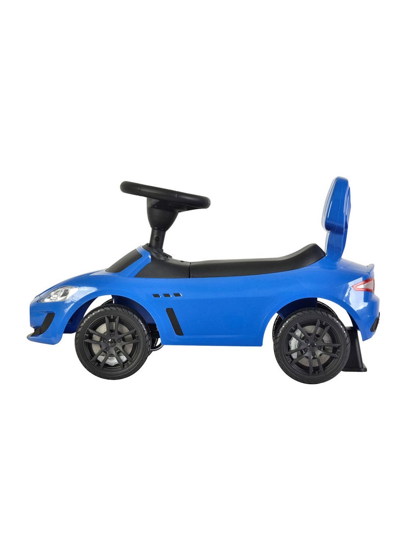 FACTUAL TOYS Maserati Pusher Car - Blue  - Image 2