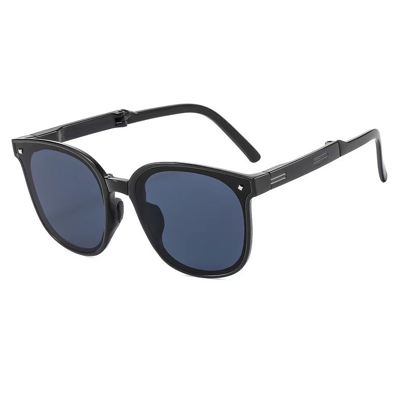 New Foldable Sunglasses, Popular On Xiaohongshu And Douyin, Korean Style, Fashionable And Unique, Polarized Sunglasses, - Image 5