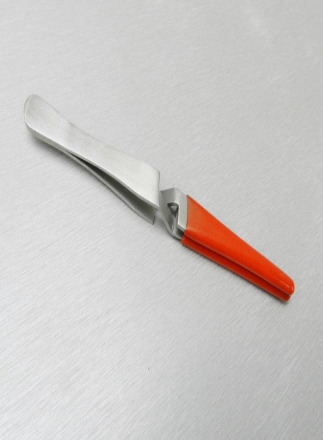 JTS Cross Locking Tweezers with Rubber PVC Tips Cross Lock Coated Tips 6.5" for Lab Industrial Jewelry Tool Tweezers Tips Have Rubber Coating for Securely Holding to Not Mar Scratch the Article By JTS - Image 5