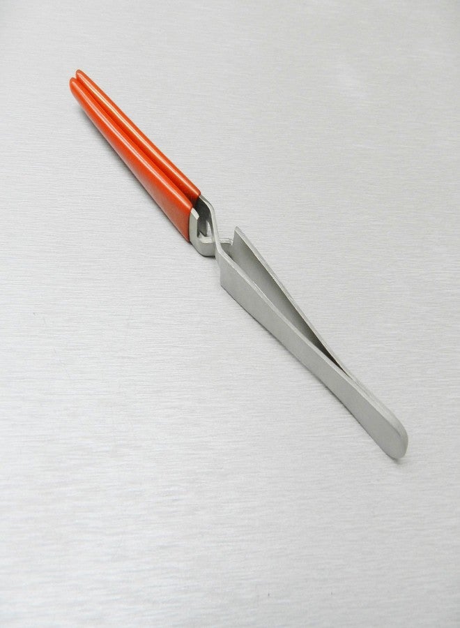 JTS Cross Locking Tweezers with Rubber PVC Tips Cross Lock Coated Tips 6.5" for Lab Industrial Jewelry Tool Tweezers Tips Have Rubber Coating for Securely Holding to Not Mar Scratch the Article By JTS - Image 3