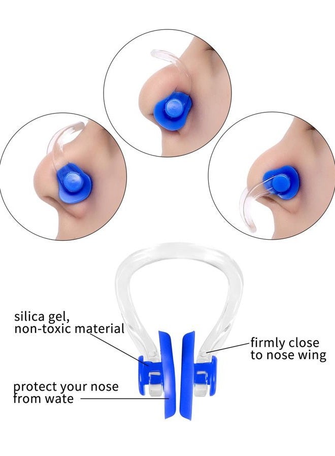 Linwnil 10Pcs/Box Swimming Nose Clips for Children (Age 7+) and Adults, Waterproof with Silica Gel - Image 5