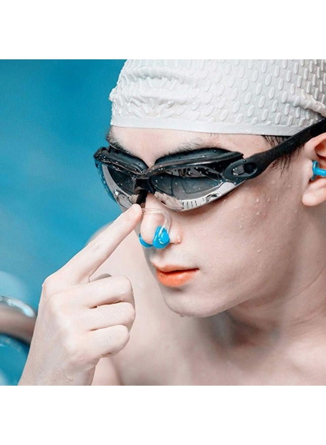 Linwnil 10Pcs/Box Swimming Nose Clips for Children (Age 7+) and Adults, Waterproof with Silica Gel - Image 3