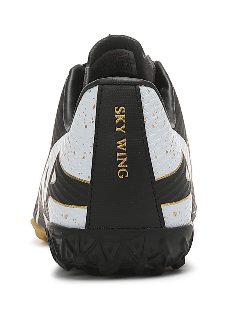 SKY WING Soccer Shoes Kid,Low Top Football Cleats For Boy And Girl Indoor Outdoor Lightweight Shock Training Boots Professional Turf Shoes Sport Athletic Ground Football Boots  - Image 4