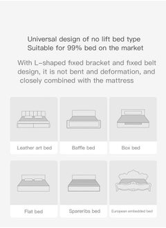 Beauenty Bed Rails for Toddlers &Infants Kids Bed Safety Guard Rail  - Image 3