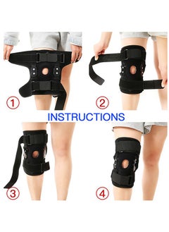 Ant Decompression Knee Brace with Side Stabilizers, Knee Joint Protective Support Brace for Pain Relief, Adjustable Compression Band for Men Women  - Image 4