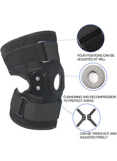 Ant Decompression Knee Brace with Side Stabilizers, Knee Joint Protective Support Brace for Pain Relief, Adjustable Compression Band for Men Women  - Image 2
