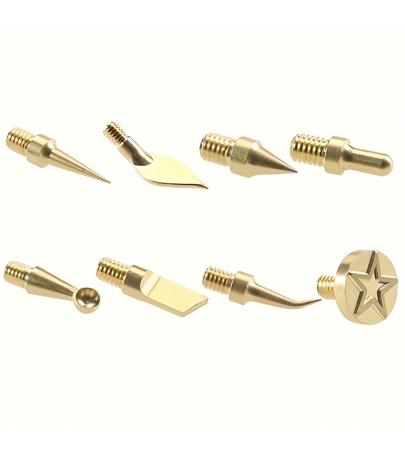 8pcs Wood Carving Heads Kit Pyrography Accessories Carving Tools - Image 5