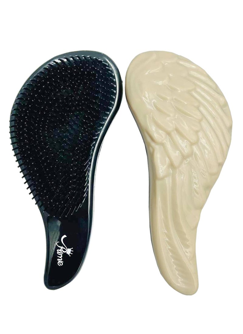 Prime HairBrush for Wet Curly Detangling Hair Scalp Massage Comb Easy to Clean Comb Styling Curling Straightening Tool for Women and Men  - Image 4