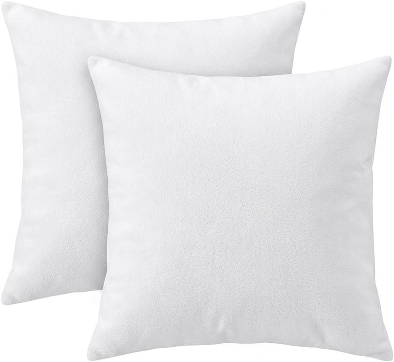 Pioneer Cushion Inserts Pack of 2 – Square Throw Pillow Inserts for Sofa Couch Bed | Soft Fluffy Cushion Fillers | Decorative Pillow Inner Pads | Multiple Sizes (50 × 50 cm (20 × 20 in)) - Image 1