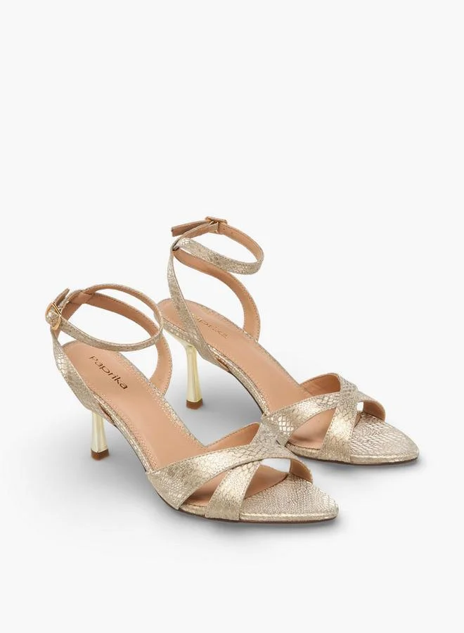 بابريكا صنادل بكعب خنجري للنساء تشكيلة رمضان