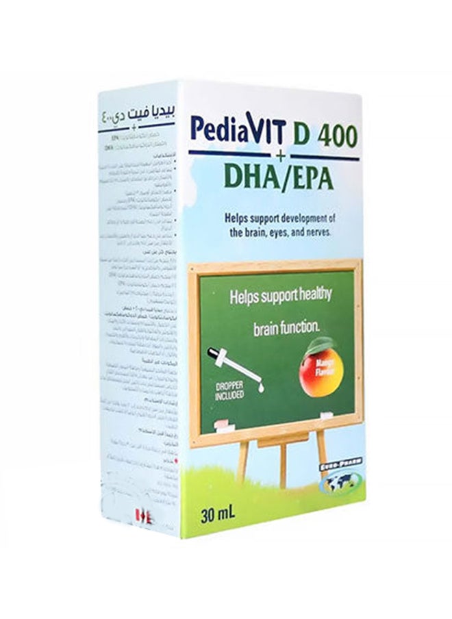 PediaVit D 400 + Dha/Epa Drops 30ml 