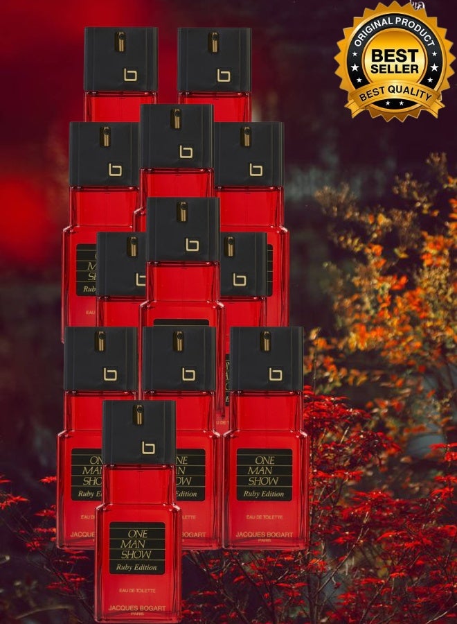 جاك بوغارت 12 قطع عطر وان مان شو روبي أديشين 100مل - Image 1