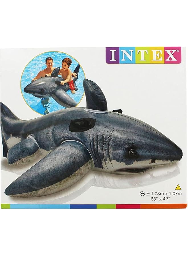 INTEX Shark Inflatable Mounts Water Toys Inflatable Boat - Image 1