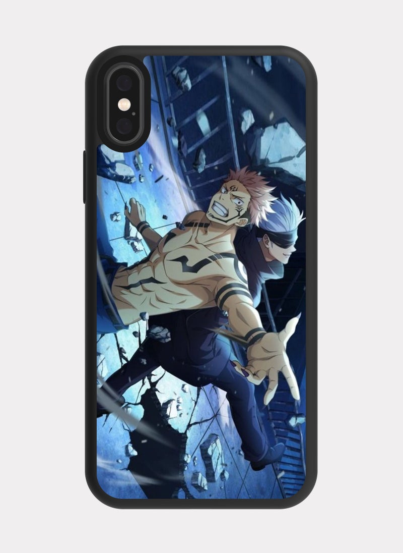 PXLAAT iPhone X case cover Jujutsu Kaisen Gojo Itadori - Image 1