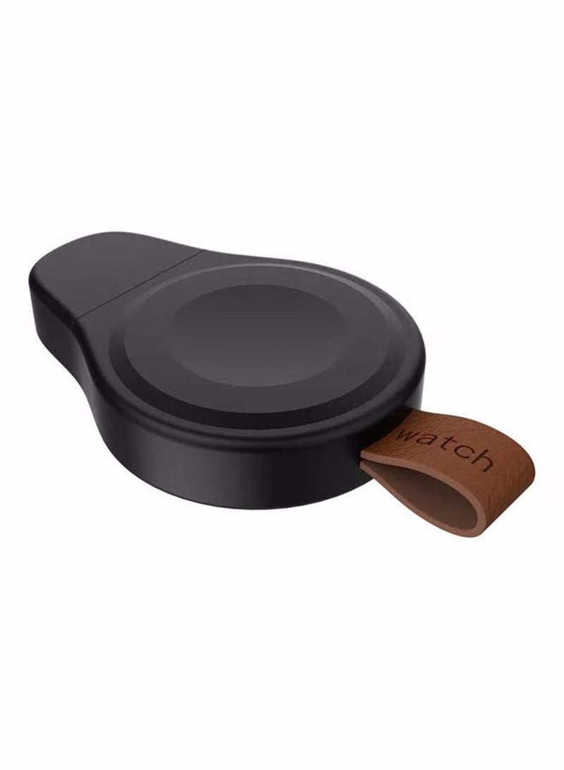 iWatch Portable USB Magnetic Charger For Apple iWatch Series SE/6/5/4/3/2/1 Black