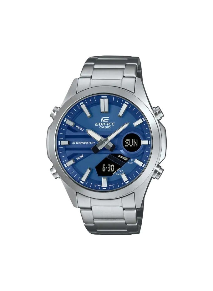 CASIO EDIFICE Standard Analog-Digital Chronograph Men Watch EFV-C120D-2ADF - Image 1