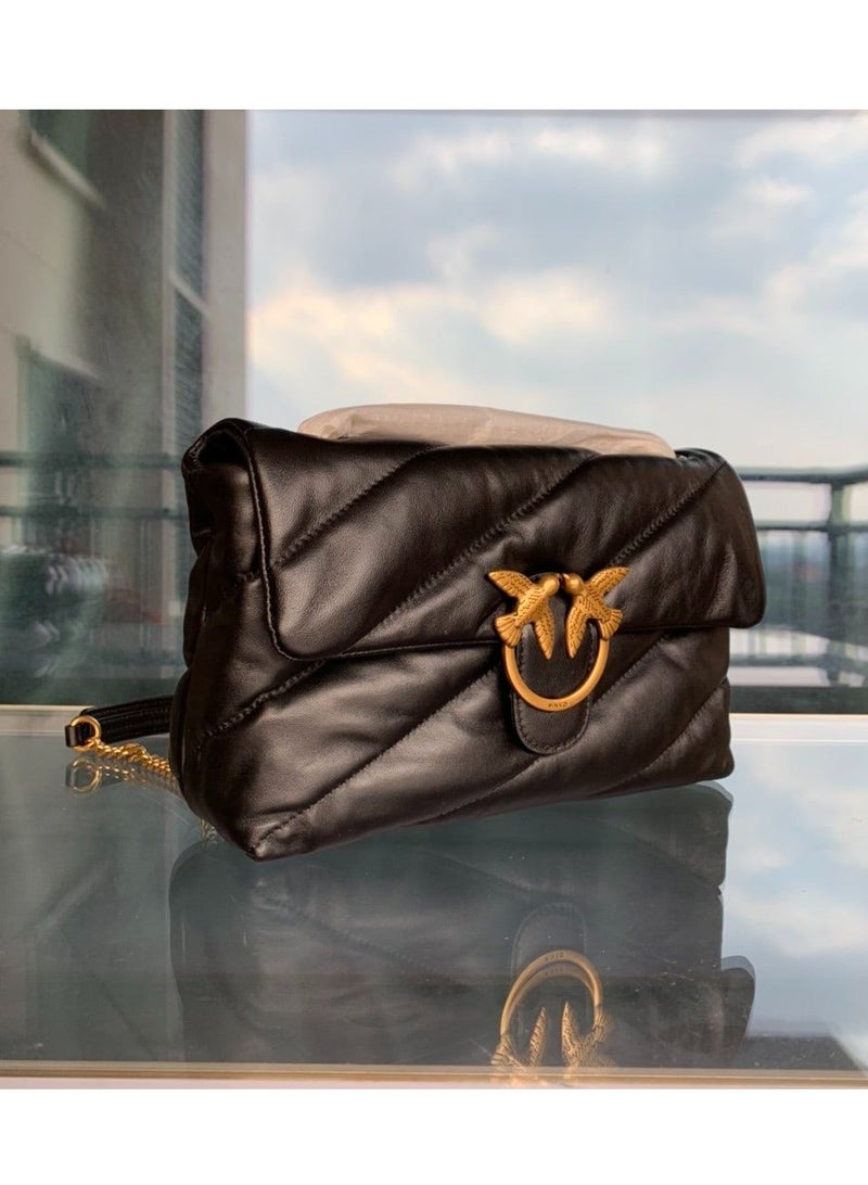 Pinko Solid Color Crossbody Shoulder Bag 29*20*8cm - Image 2