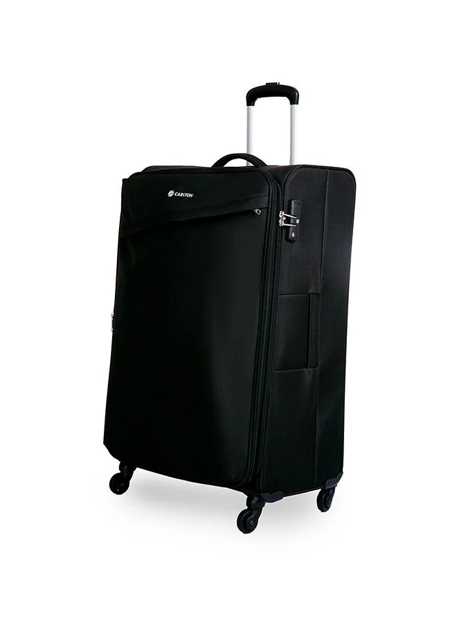 كارلتون 4 WHEELS CARLTON BLACK SOFTSIDE CABIN TROLLEY BAG - CA 155J458010