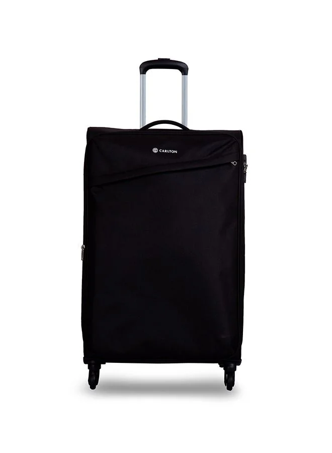 كارلتون 4 WHEELS CARLTON BLACK SOFTSIDE CABIN TROLLEY BAG - CA 155J458010