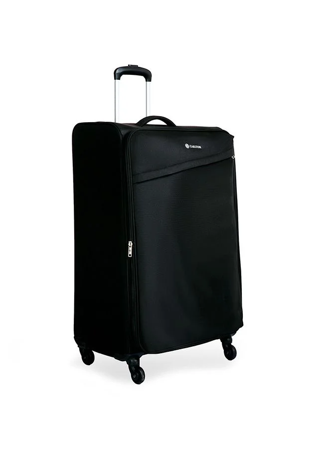 كارلتون 4 WHEELS CARLTON BLACK SOFTSIDE CABIN TROLLEY BAG - CA 155J458010