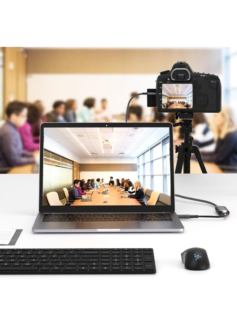 Video Capture Card Video Recording Card Wonderful 4K HDMI to 1080P 60Hz USB C for Gaming Streaming TV Recorder with USB3.0 Adapter to Adjust