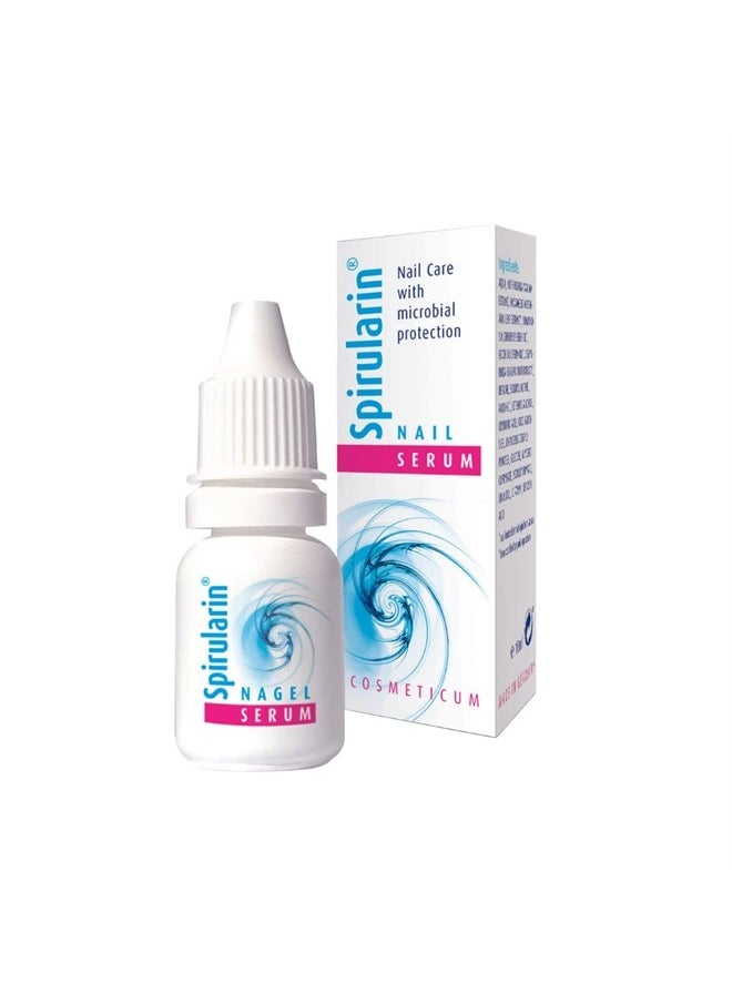 Spirularin - Nail Serum for Split Nails and Discolored Toenails & Fingernails, Nail Strengtheners for Peeling Nails with Spirulina, 0.34 Fl Oz - Image 1