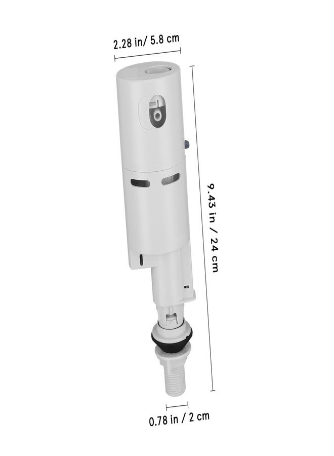 DIYEAH Toilet Fill Valve Abs Low Noise Replacement with Detachable Filter Quick Water Filling Toilet Tank Accessory for Wide Range of Models - Image 2